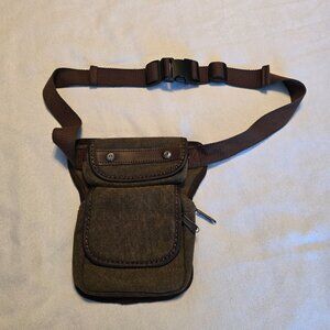 Tactical Thigh Drop Leg Bag Fanny Pack Military Motorcycle Rider Multi-Pocket GU